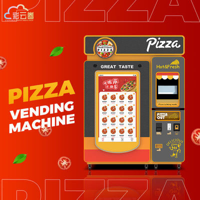 6800W Peak Power Pizza Vending Machine for Customized Color Options in Metal Acrylic Plastic