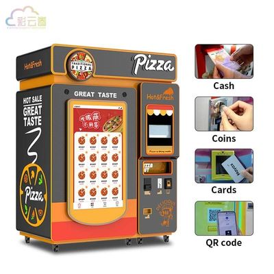 1800*1120*2400mm Size Buy Pizza Vending Machine with Convenient Credit/Debit Card Payment Method