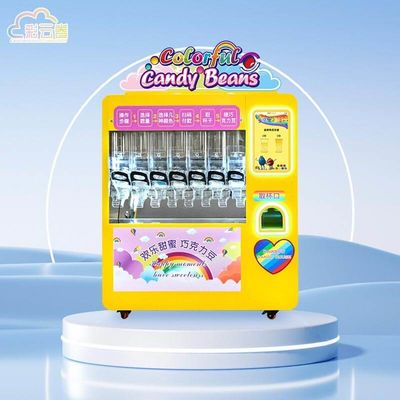 Coin Mechanism Candy Dispenser Vending Machine With Security Lock And Key