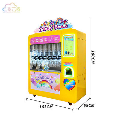 Electricity Powered Candy Dispenser Vending Machine 5.6Kg Capacity With Lock / Key