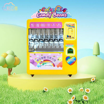 Electric Candy Dispenser Vending Machine 70Kg Capacity With Removable Top