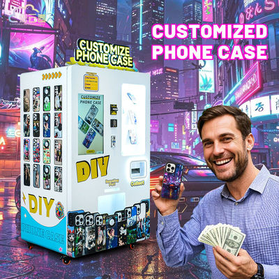 220V 110V Phone Case Printing Vending Machine 3 Mins Per Case Customizable