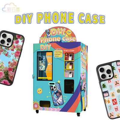 220V 50Hz Steel Cell Phone Case Vending Machine Customized For Entertainment Venues