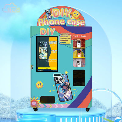 Customizable 220V/50Hz Power Supply Phone Case Vending Machine 1.5Pi Minimum Ink Droplet