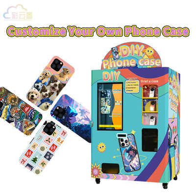 IPhone Compatible Phone Case Printing Vending Machine 2880Dpi 1440Dpi 720Dpi With Quick Printing