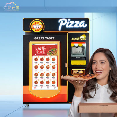 P08 500kg Pizza Self Vending Machine Customized Auto Pizza Making Machine