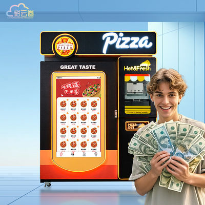 5000W Automatic Pizza Robot Vending Machine Outdoor With LCD Screen Display