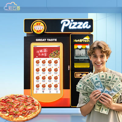 Indoor Outdoor Automatic Pizza Maker Machine , Self Serve Pizza Machine Vending