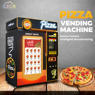 Compact 60 Pizza Vending Machine Automatic With Touch Screen Display