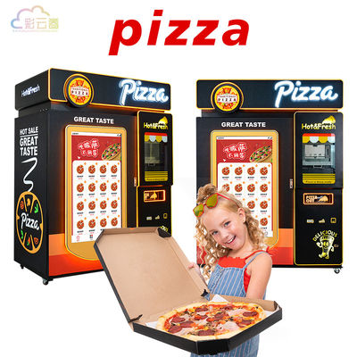 Fully Automatic Pizza Vending Machine Customized with 55 Inch Screen
