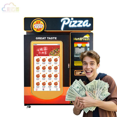 Automated Pizza Vending Machine Indoor / Outdoor With Touch Screen Display