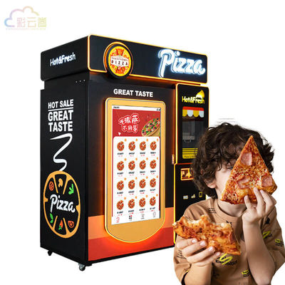 3 Minute Pizza Vending Machine Wifi Network Mode With LCD Screen Display