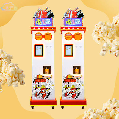 Commercial Popcorn Vending Machine Coin Operated For Amusement Park