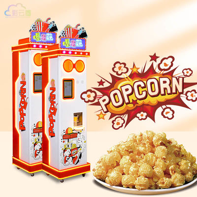 Compact Popcorn Vending Machine Customized Color For Amusement Parks