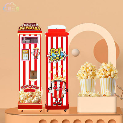 LCD Screen Popcorn Vending Machine Automatic For Snack Dispensing