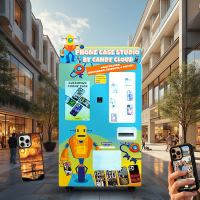 Steel Print-on-demand Phone Case Machine for Your Production Efficiency L113*W87*H220cm