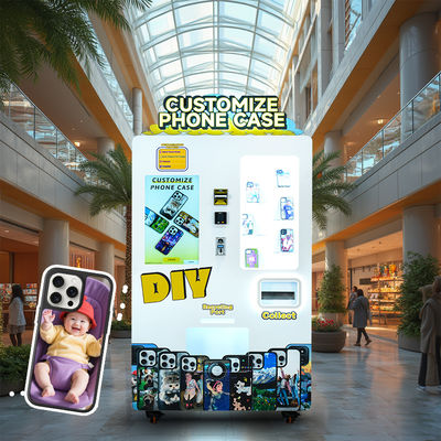 Customization Services Printing Resolution Phone Case Printing Vending Machine for Malls 300kg Capacity