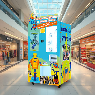 Customizable Smartphone Hard Case Printing Vending Machine with Minimum Order Quantity and Mobile Payment