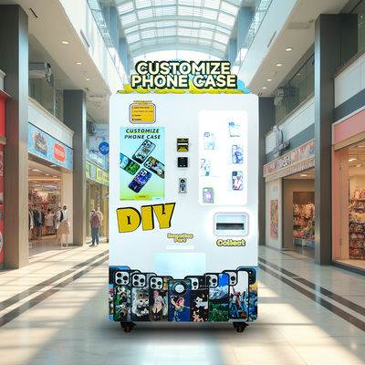 traffic Areas No Problem Phone Case Printing Vending Machine 300kg Variable Ink Droplet Technology for Your Business