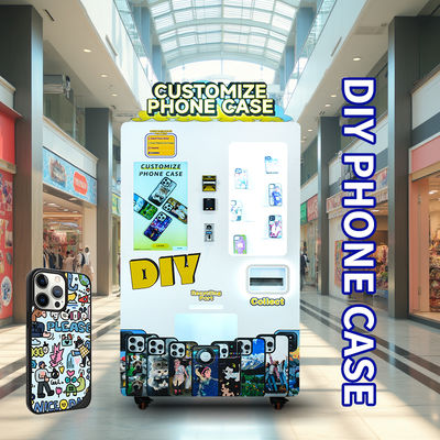 Mobile Payment Bespoke Smartphone Cover Dispenser English Language Options for Customized Covers