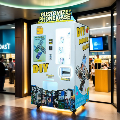 Custom Phone Case Vending Machine With Automatic Delivery For Instant Personalized Products