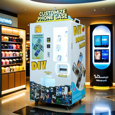 Custom Phone Case Vending Machine Automatic Retail For Shopping Centers Malls