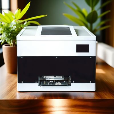 Desktop UV Printer with CMYK+W+V Six-Color Printing and 1440×1440 DPI Resolution for Professional Quality