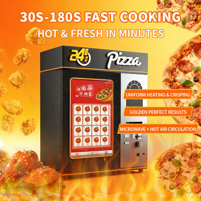 Pizza Vending Machine suitable for universities hospitals airports and office buildings offering convenient pizza access