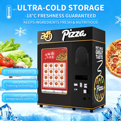 Pizza Vending Machine For Commercial Frozen Food Automatic Payment