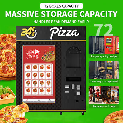 Hot Selling Fully Automatic Pizza Making Machine Self-service Robot Fast Food Hot Pizza Vending Machine With Card Reader