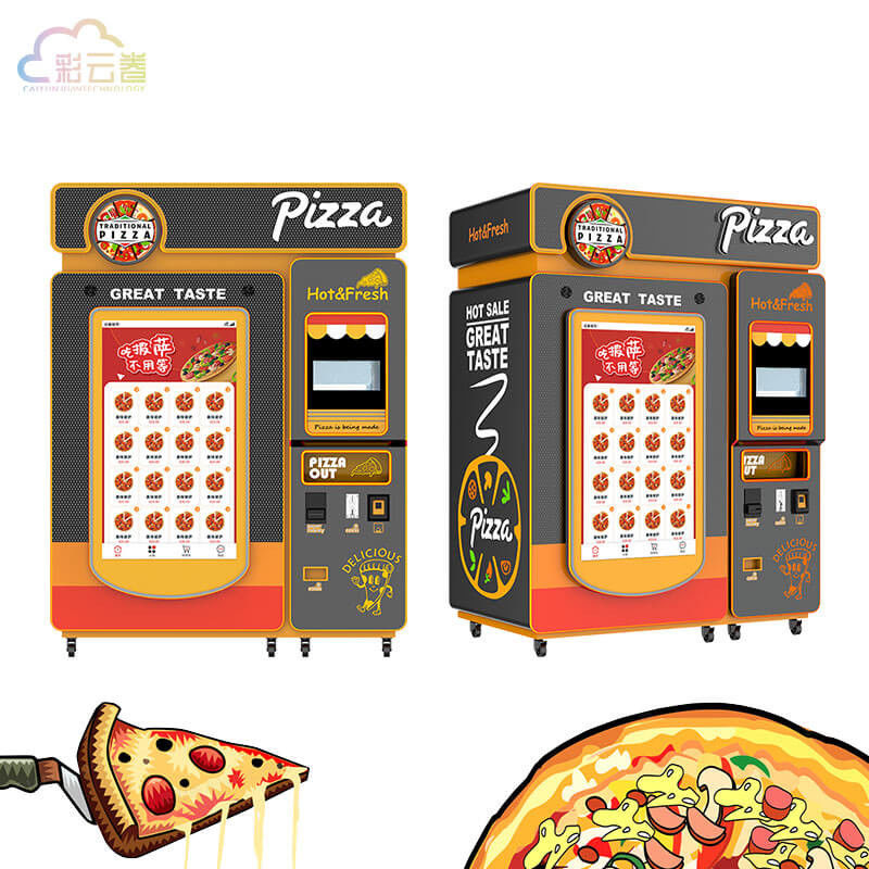 32 Inch Screen Pizza Automatic Machine 6800W With On The Go Pizza Service