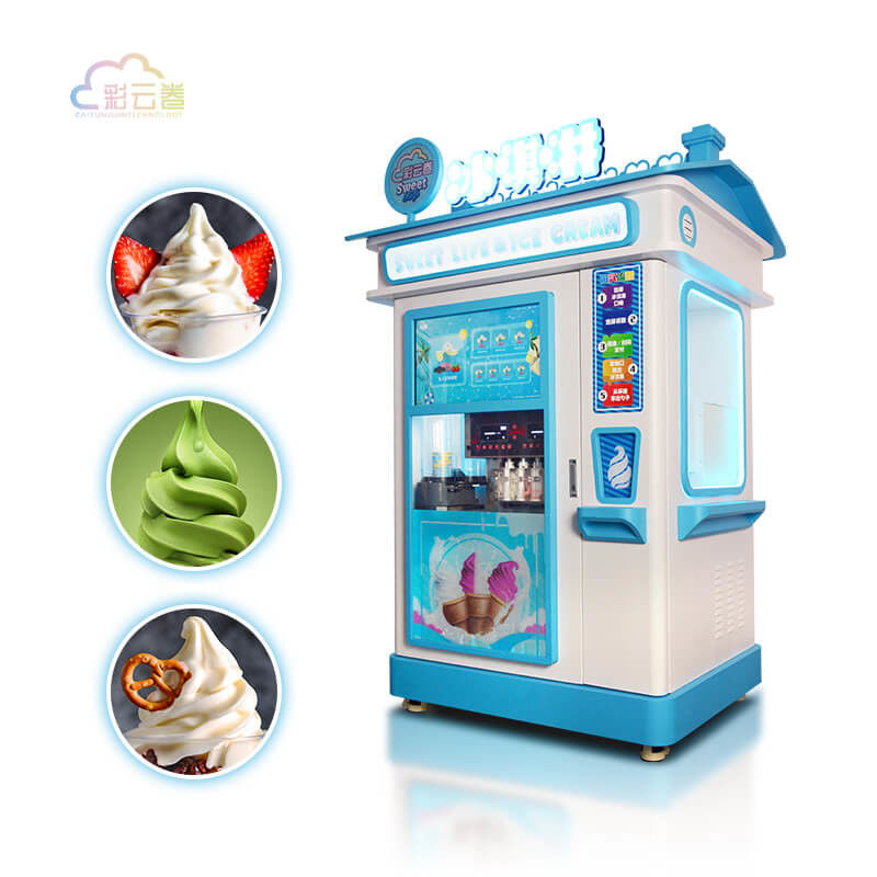 Soft Serve Ice Cream Vending Machine 110V 220V For Soft Serve Delights