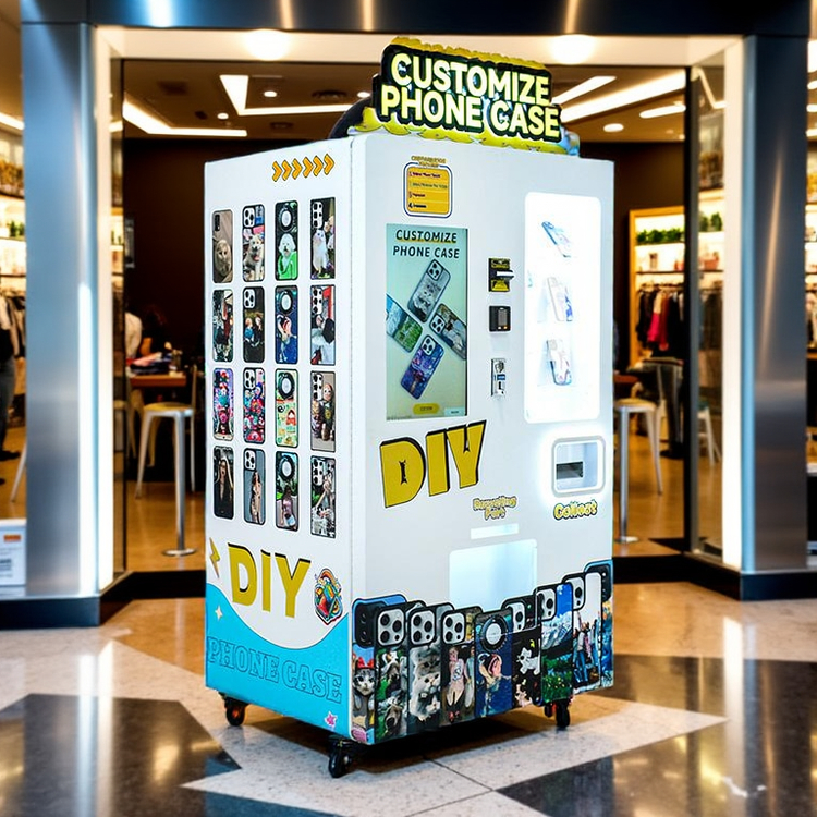 Steel Phone Case Vending Machine with Android OS and CE Certification