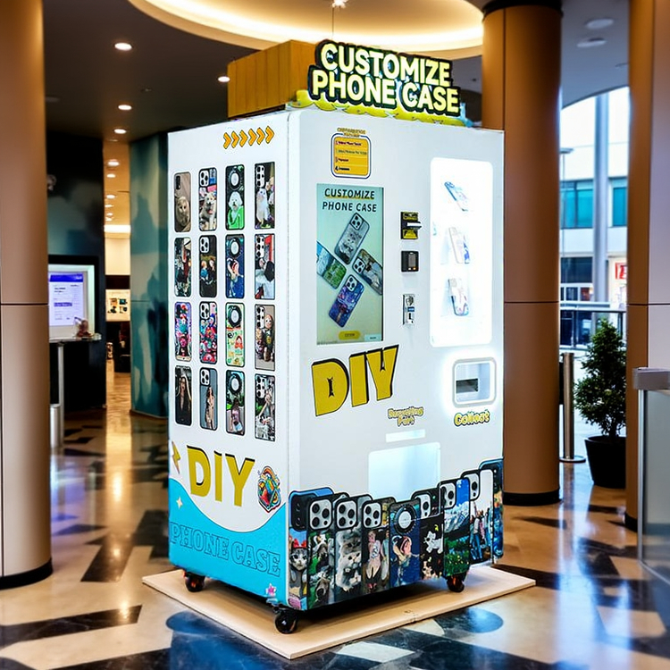 Android Phone Case Printing Vending Machine with Mobile Payment