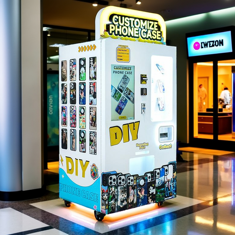 CYJ-D04 Phone Case Printing Vending Machine with Android OS