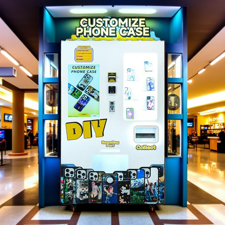 CYJ-D04 Automatic Phone Case Printing Vending Machine with Android OS