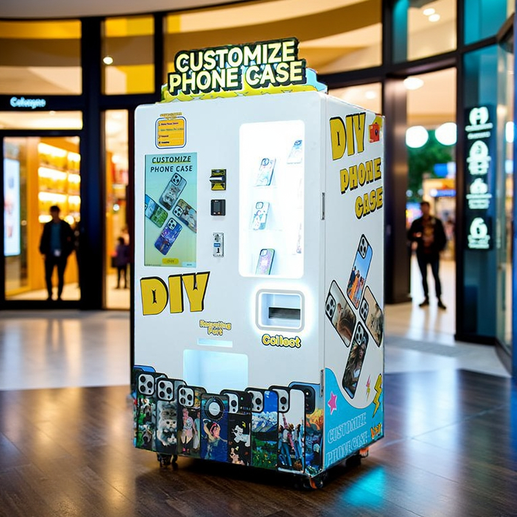 CYJD04 Automatic Phone Case Printer Vending Machine with Variable Ink Technology