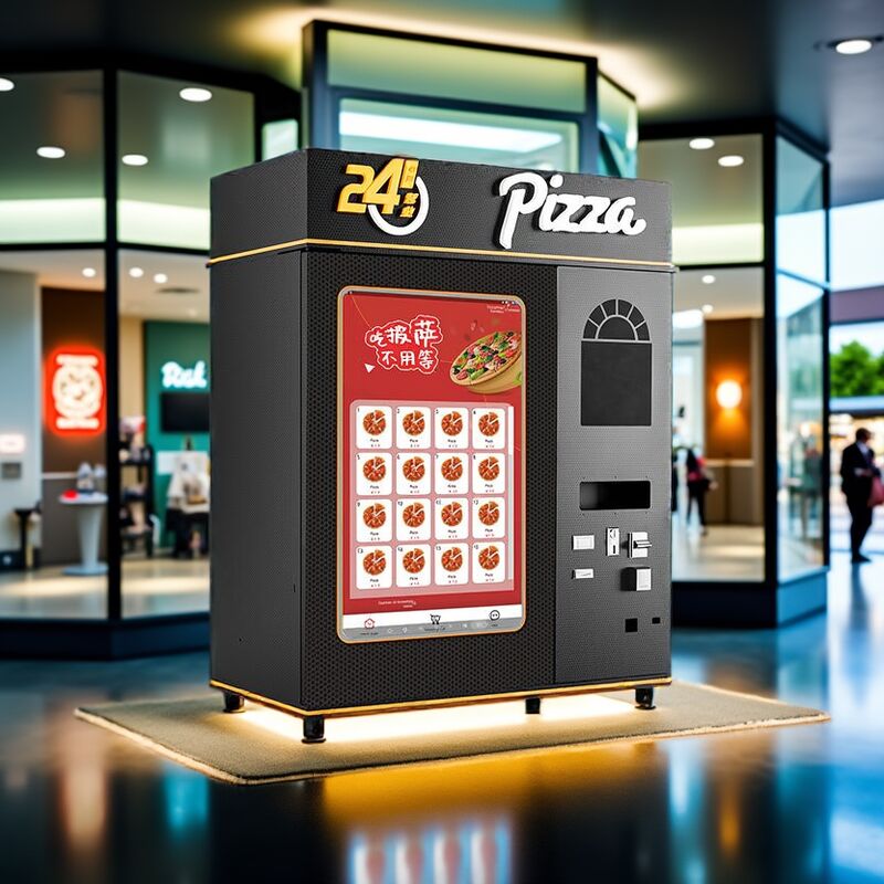 Pizza Vending Machine suitable for universities hospitals airports and office buildings offering convenient pizza access