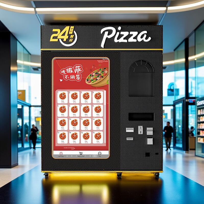 24 Hour Commercial Pizza Vending Machine Frozen Food Service Automatic