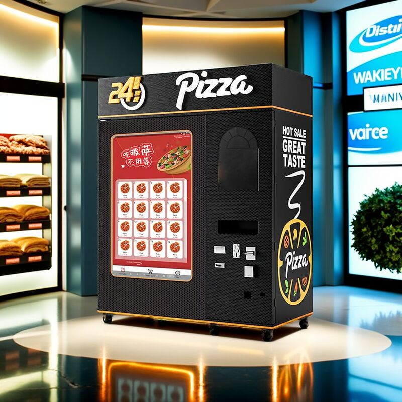 Custom Automatic Pizza Vending Machine Frozen Food Service Equipment