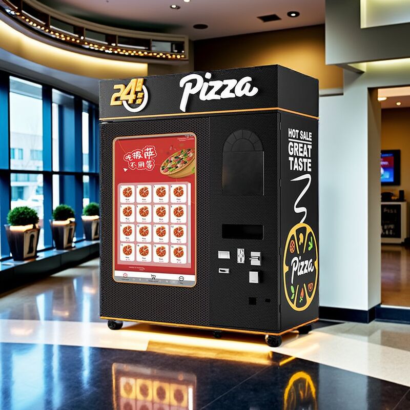 Pizza Vending Machine For Commercial Frozen Food Automatic Payment