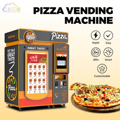32 Inch Screen Pizza Vending Machine Cost 3-5 Minutes Cooking Time Solution for Your Business