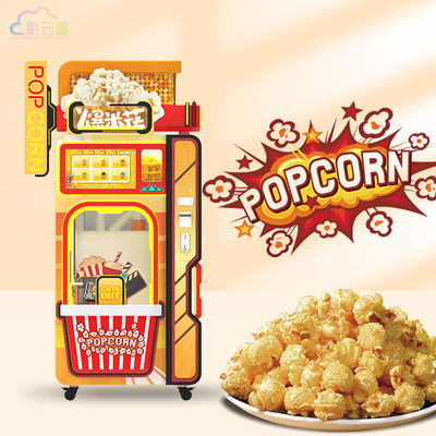Automated Popcorn Vending Machine Manufacturers 24 Flavors Customized Color