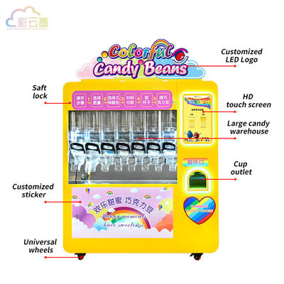 70Kg Capacity Automatic Candy Dispenser Vending Machine For Quick And Easy Service
