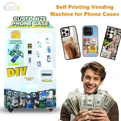 Fast Printing Phone Case Printing Vending Machine Factory OEM / ODM Customization