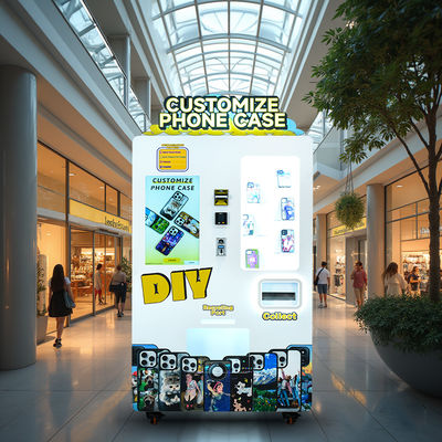 Steel Printing Phone Case Vending Machine with High Printing Resolutions of 1440Dpi and Durable Design