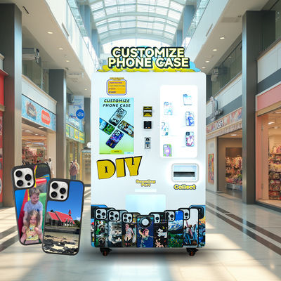 Convenient Cash Payment Phone Case Printing Vending Machine with 300kg Capacity