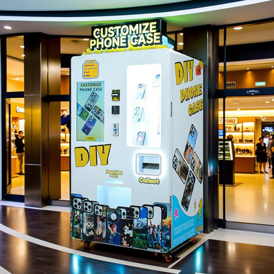 Custom Phone Case Vending Machine Business Model Automatic Printing Technology