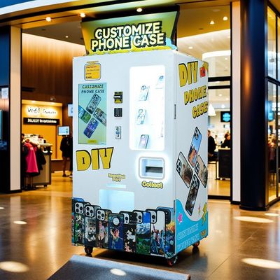 Compact 4G/Wi-Fi Phone Case Printing Vending Machine with 720dpi/1440dpi/2880dpi Resolutions and 220V Power Supply