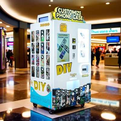 Compact 350kg Phone Case Printing Vending Machine with 4G/Wi-Fi Network and 220V Power Supply
